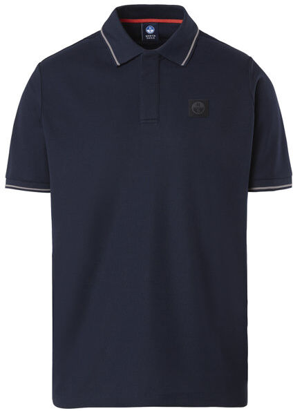 North Sails SS W/Logo - polo - uomo Dark Blue L