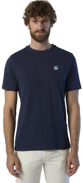 North Sails SS W/Logo - T-shirt - uomo Dark Blue 3XL