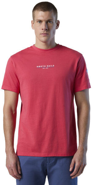 North Sails SS W/Graphic - T-shirt - uomo Red L
