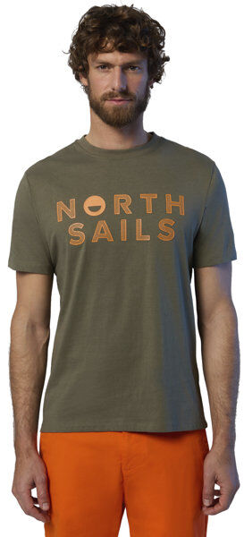 North Sails SS W/Graphic - T-shirt - uomo Green 3XL