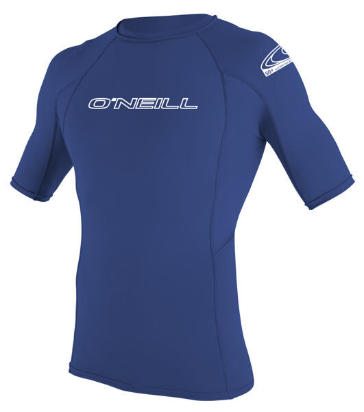 O'Neill Basic Skins S/S Rash Guard - maglia a compressione - uomo Blue S
