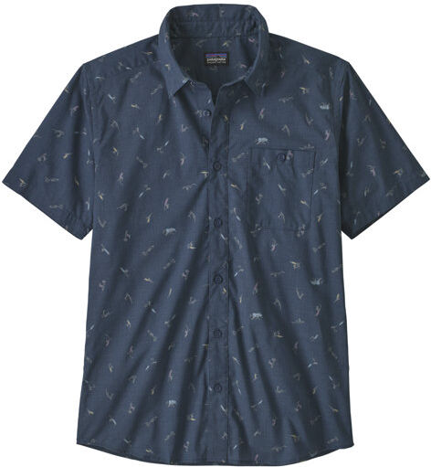 Patagonia Go To M - camicia a maniche corte - uomo Blue M