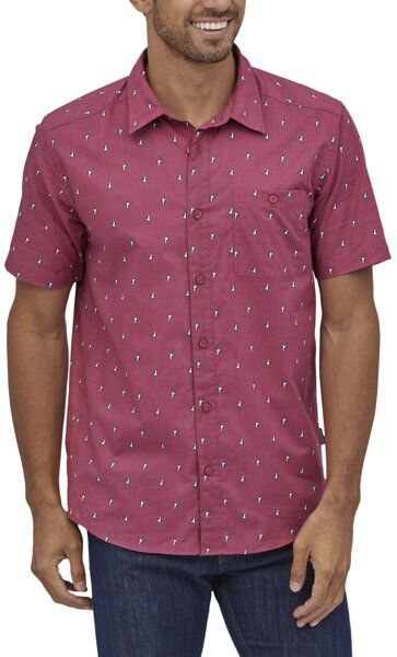 Patagonia Go To M - camicia a maniche corte - uomo Red S