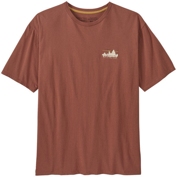 Patagonia M's '73 Skyline Organic - T-shirt - uomo Dark Red/White XL