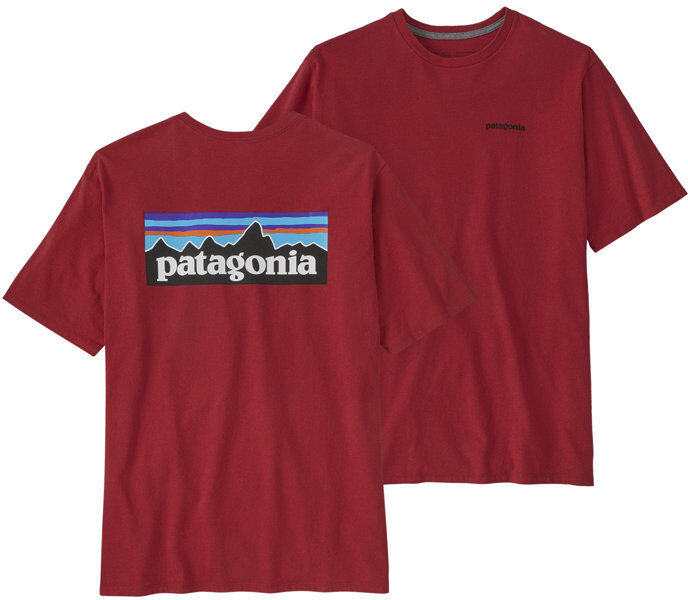 Patagonia M´s P-6 Logo Responsibili-Tee® - T-shirt - uomo Red/Black M