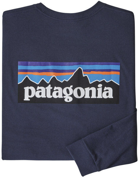 Patagonia P-6 Logo Responsibili-Tee® - maglia a maniche lunghe - uomo Dark Blue S