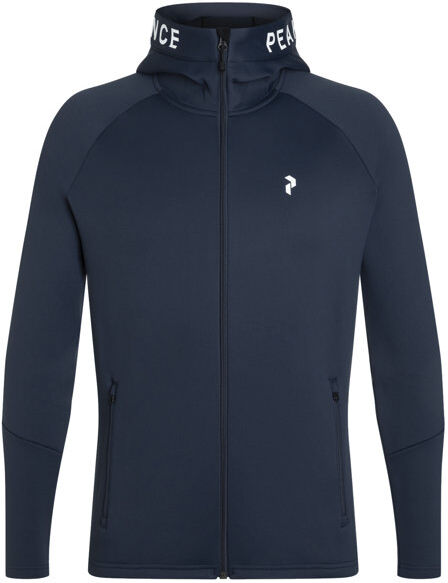 Peak Performance Rider Zip Hood M - felpa in pile - uomo Blue L