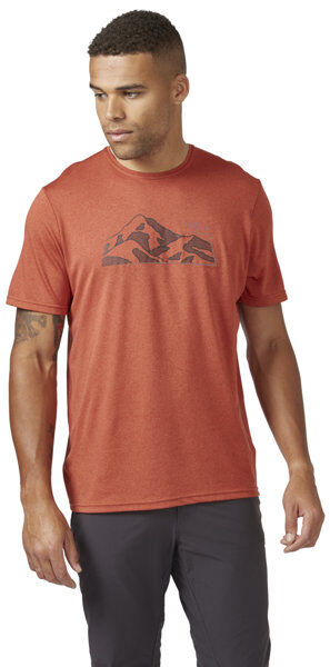 Rab Mantle Mountain Tee M - T-shirt - uomo Red XL