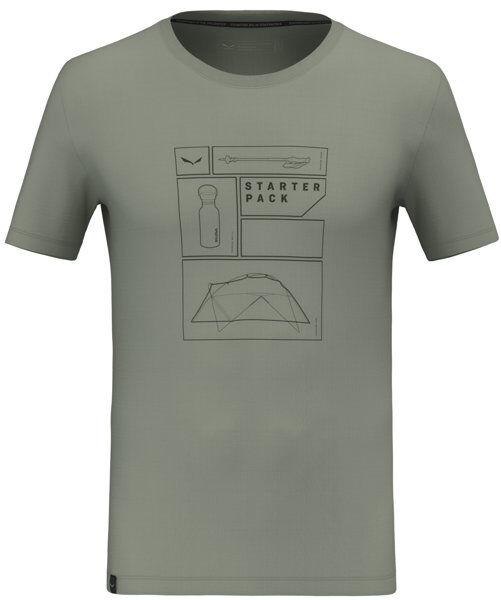 Salewa Eagle Pack Dry M - T-shirt - uomo Green 46