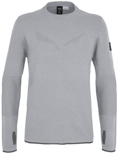 Salewa Fanes Logo AM M - maglione - uomo Light Grey 48