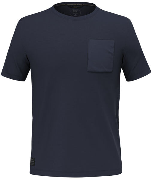 Salewa Fanes Secret Art Merino M - T-shirt - uomo Dark Blue 56