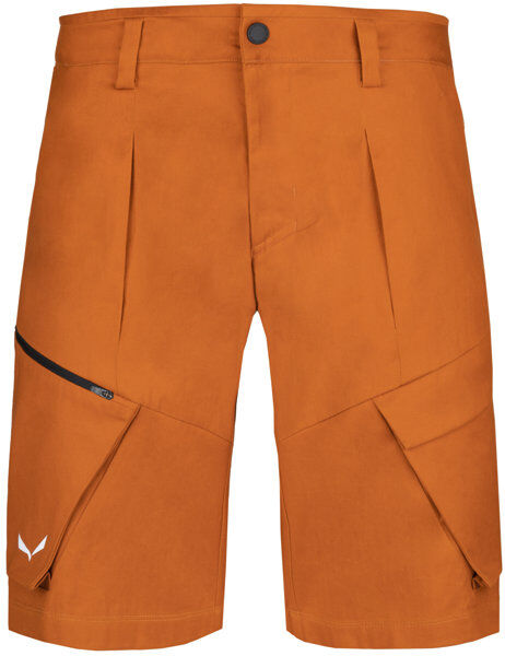 Salewa Puez Hemp M Cargo - pantaloni corti trekking - uomo Orange/Black/White 46