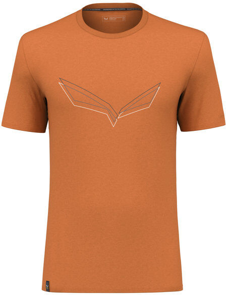 Salewa Pure Eagle Frame Dry M - T-shirt- uomo Orange/Grey/White 50