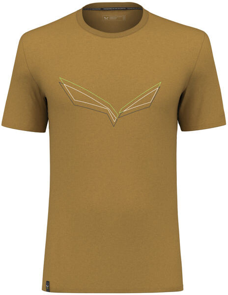 Salewa Pure Eagle Frame Dry M - T-shirt- uomo Light Brown/Grey/White 46