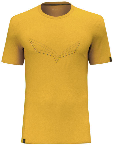 Salewa Pure Eagle Frame Dry M - T-shirt- uomo Yellow 52