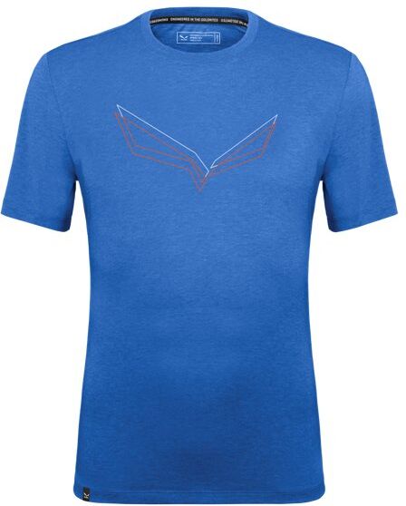 Salewa Pure Eagle Frame Dry M - T-shirt- uomo Blue 50