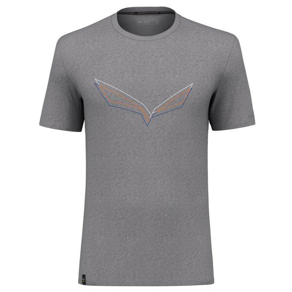 Salewa Pure Eagle Frame Dry M - T-shirt- uomo Grey 46