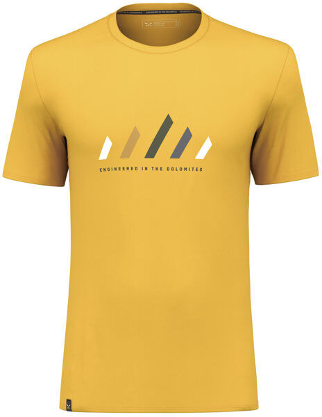 Salewa Pure Stripes Dry W - T-shirt - uomo Yellow 46