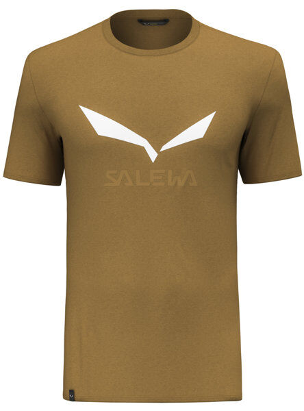 Salewa Solidlogo Dri-Release - T-shirt trekking - uomo Brown/White/Brown 48