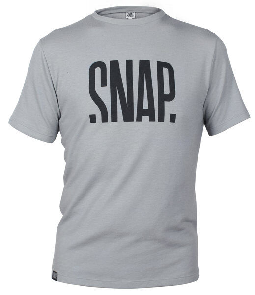 Snap Technical Merino - T-Shirt - uomo Grey XS