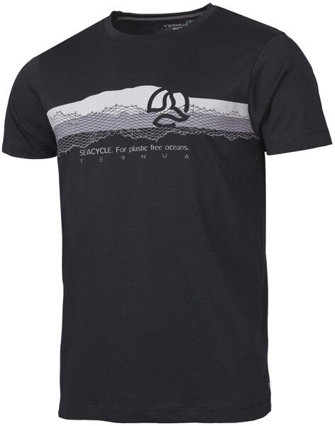 Ternua Halpu - T-shirt - uomo Black/Grey XL