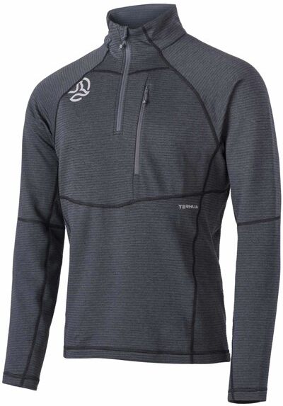 Ternua Momhill 1/2 Zip M - felpa in pile - uomo Dark Grey L