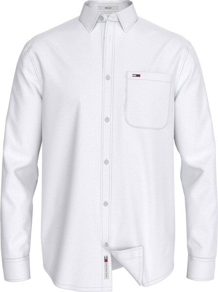 Tommy Jeans camicia a maniche lunghe - uomo White M