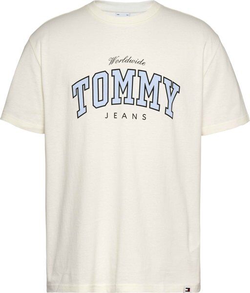 Tommy Jeans Varsity - T-shirt - uomo White L