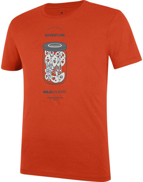 Wild Country Flow M - T-shirt arrampicata - uomo Orange/White/Grey S