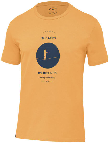 Wild Country Flow M - T-shirt arrampicata - uomo Dark Yellow S