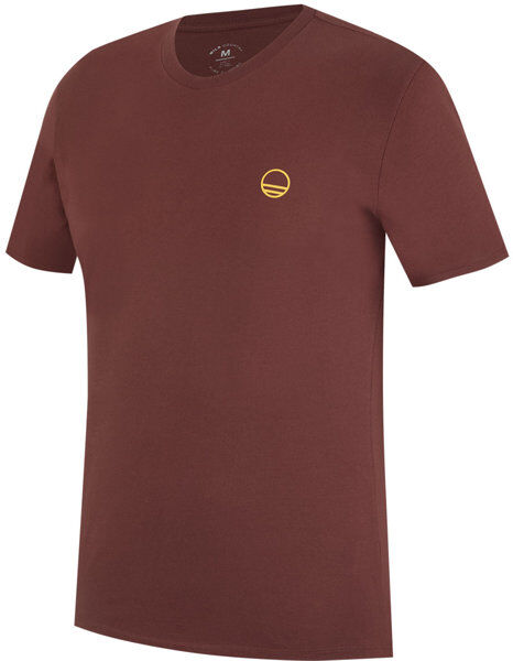 Wild Country Flow M - T-shirt arrampicata - uomo Dark Red/Yellow XL