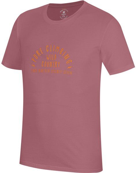 Wild Country Friends - T-shirt arrampicata - uomo Pink/Orange L