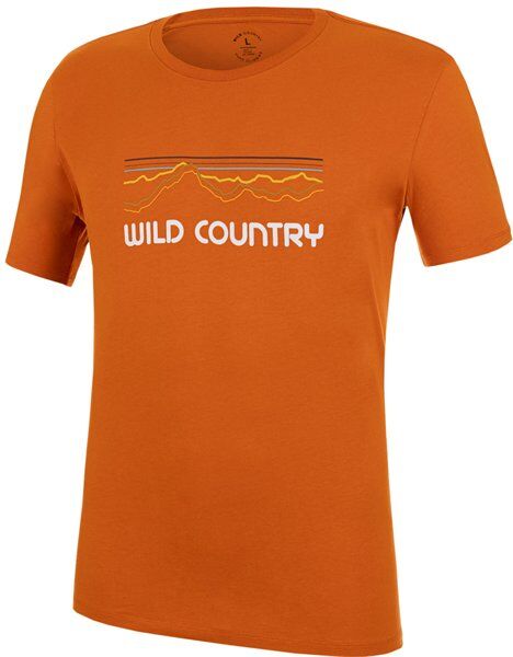 Wild Country Friends - T-shirt arrampicata - uomo Dark Orange S