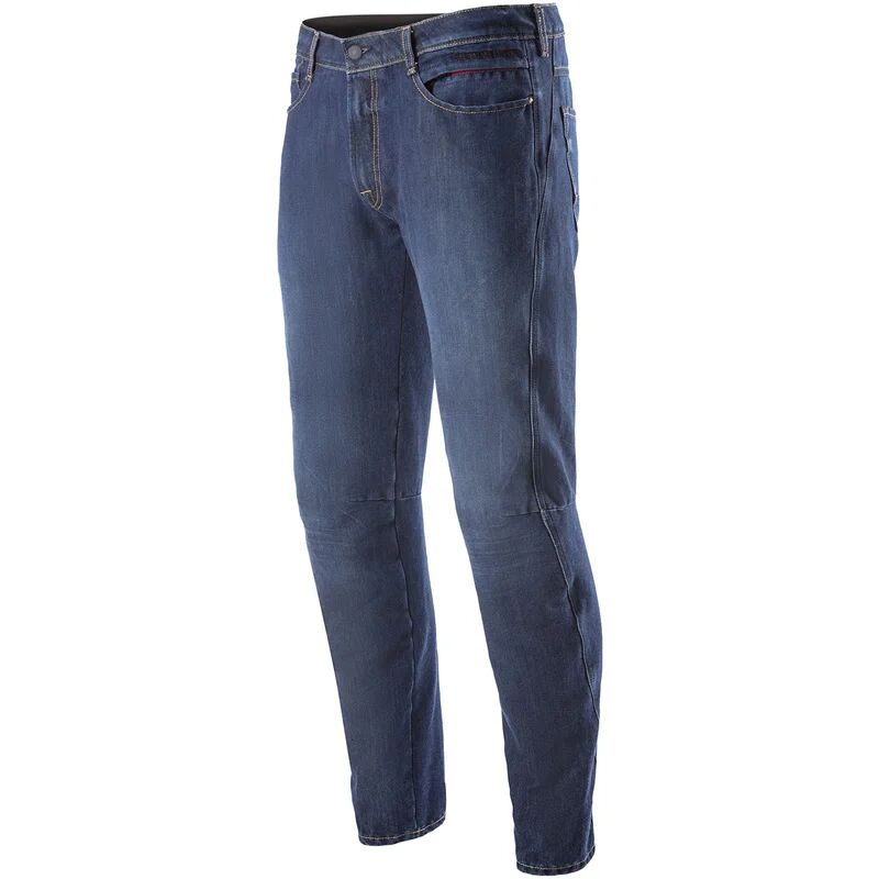 ALPINESTARS - Pantaloni Victory Denim Mid Tone Blue Blu 32