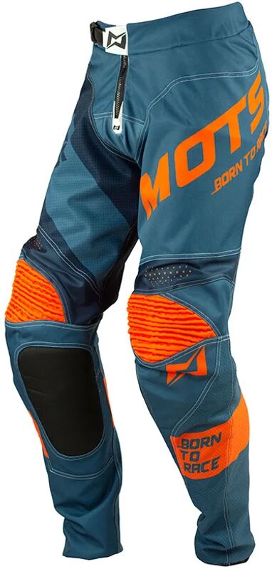 MOTS - Pantaloni X-Step Blue / Orange Blu,Arancione L