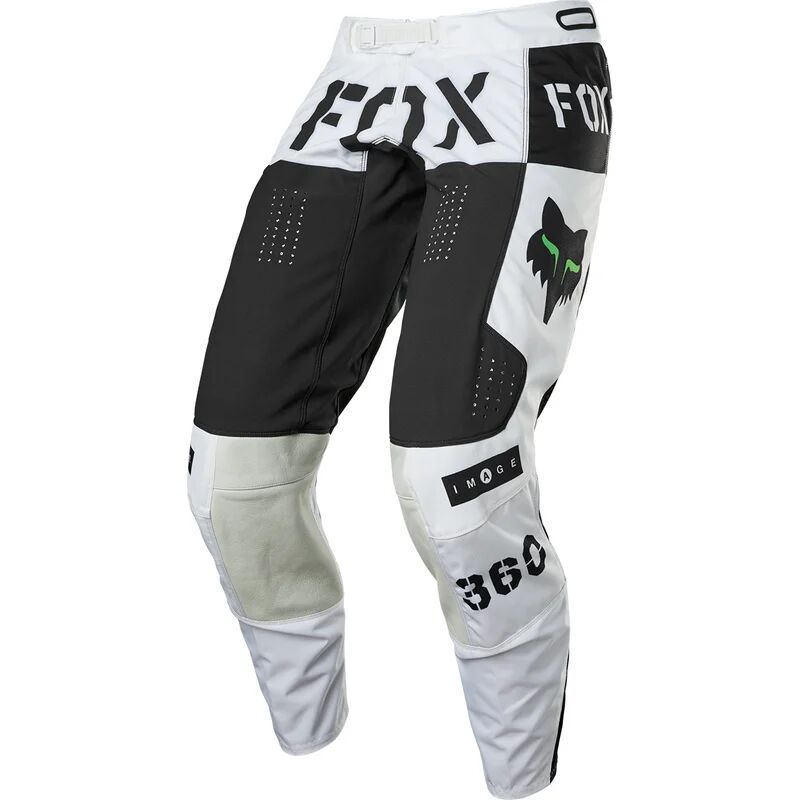 FOX - Pantaloni 360 Nobyl Nero / Bianco Nero,Bianco 32