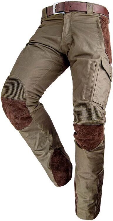 BY CITY - Pantaloni Mixed Adventure LE Beige Marrone 30