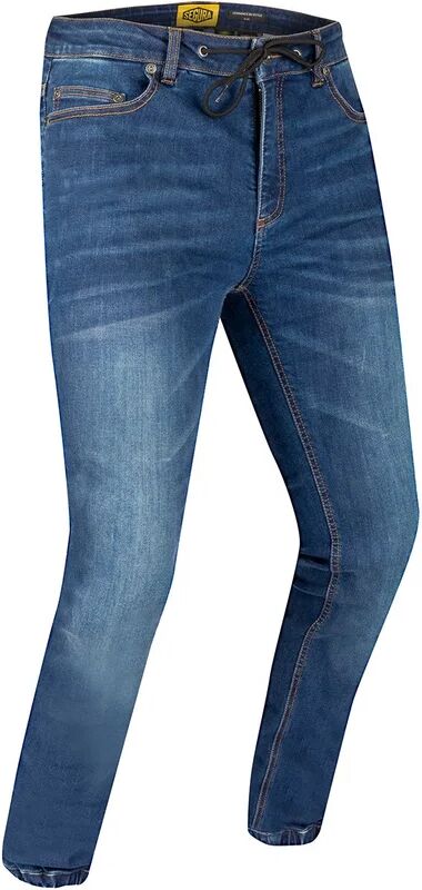 SEGURA - Pantaloni Hunky Denim Jog Blue Blu S