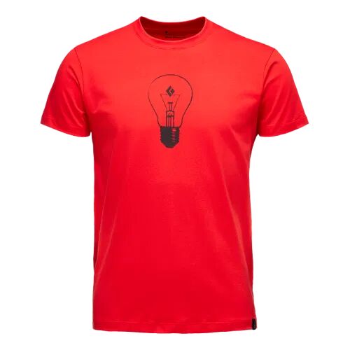 Black Diamond Intimo / t-shirt bd idea, t-shirt uomo hyper red m