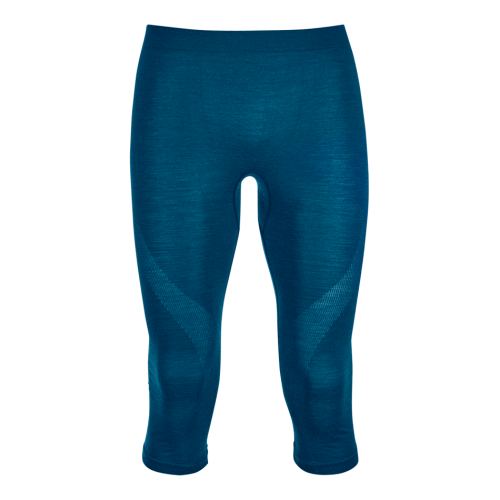 Ortovox Intimo / t-shirt 120 comp light short pants m, pantaloni 3/4 l petrol blue