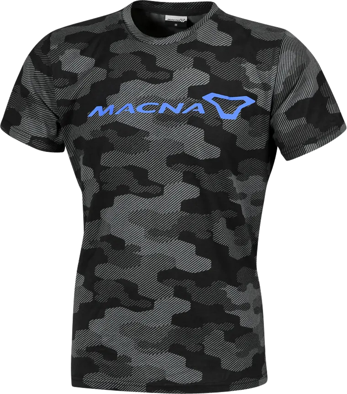 Macna T-Shirt  Dazzle Logo 2.0 Nero-Grigio-Blu