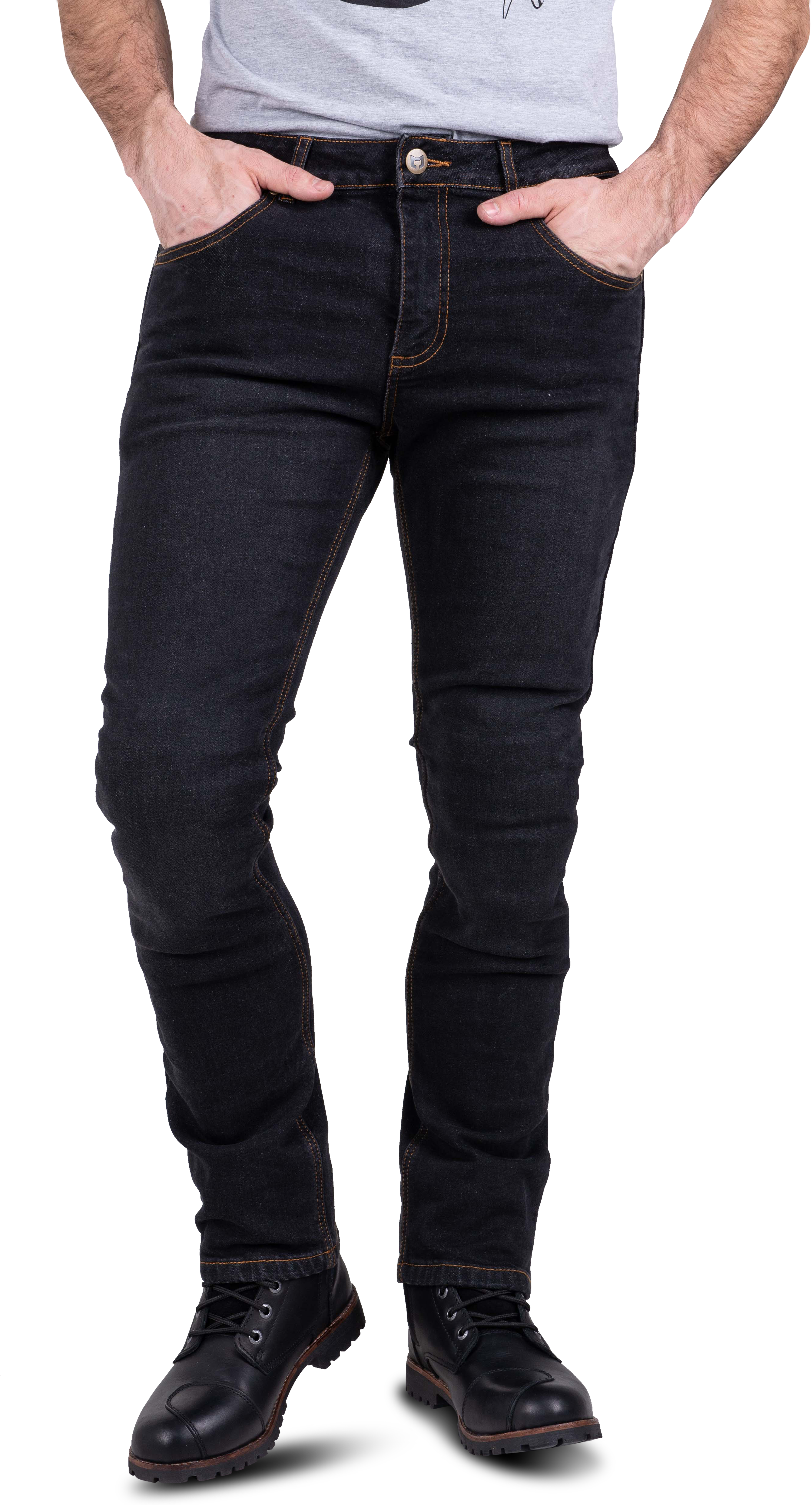 Course Jeans Moto  Jones Motorcycle Straight/Regular Neri