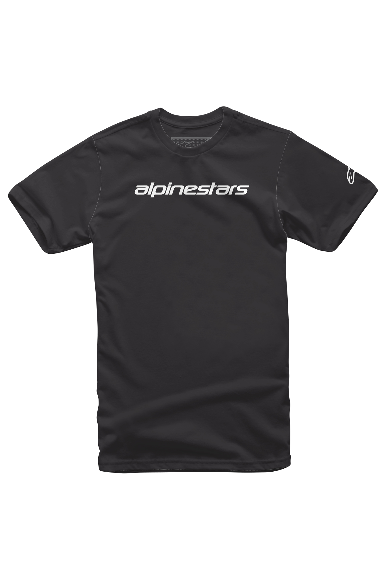 Alpinestars T-Shirt  Linear Wordmark Nero-Grigio