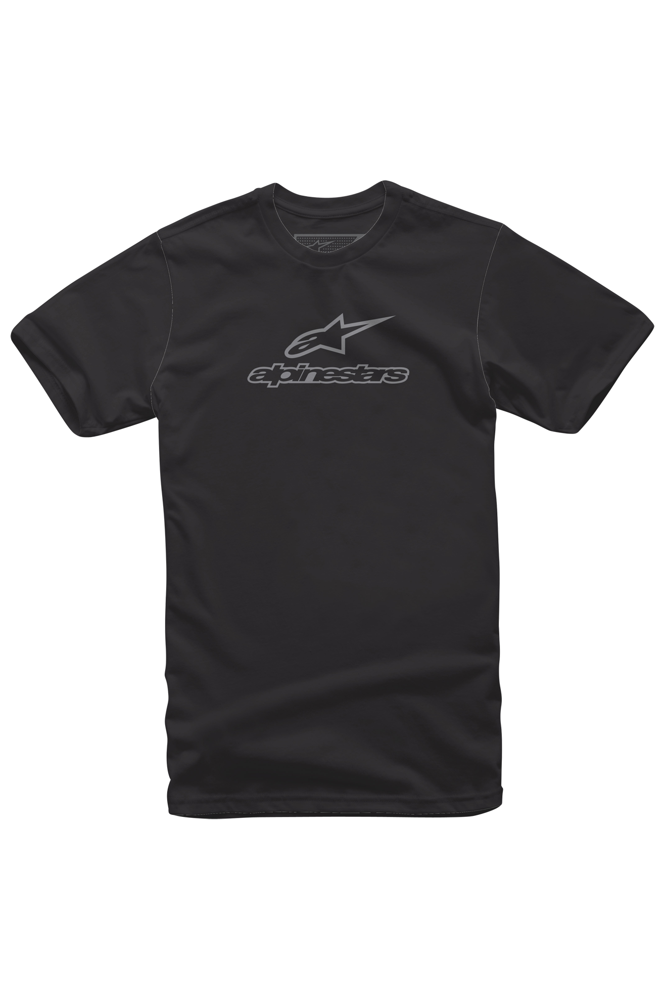 Alpinestars T-Shirt  Wordmark Combo Nero-Grigio