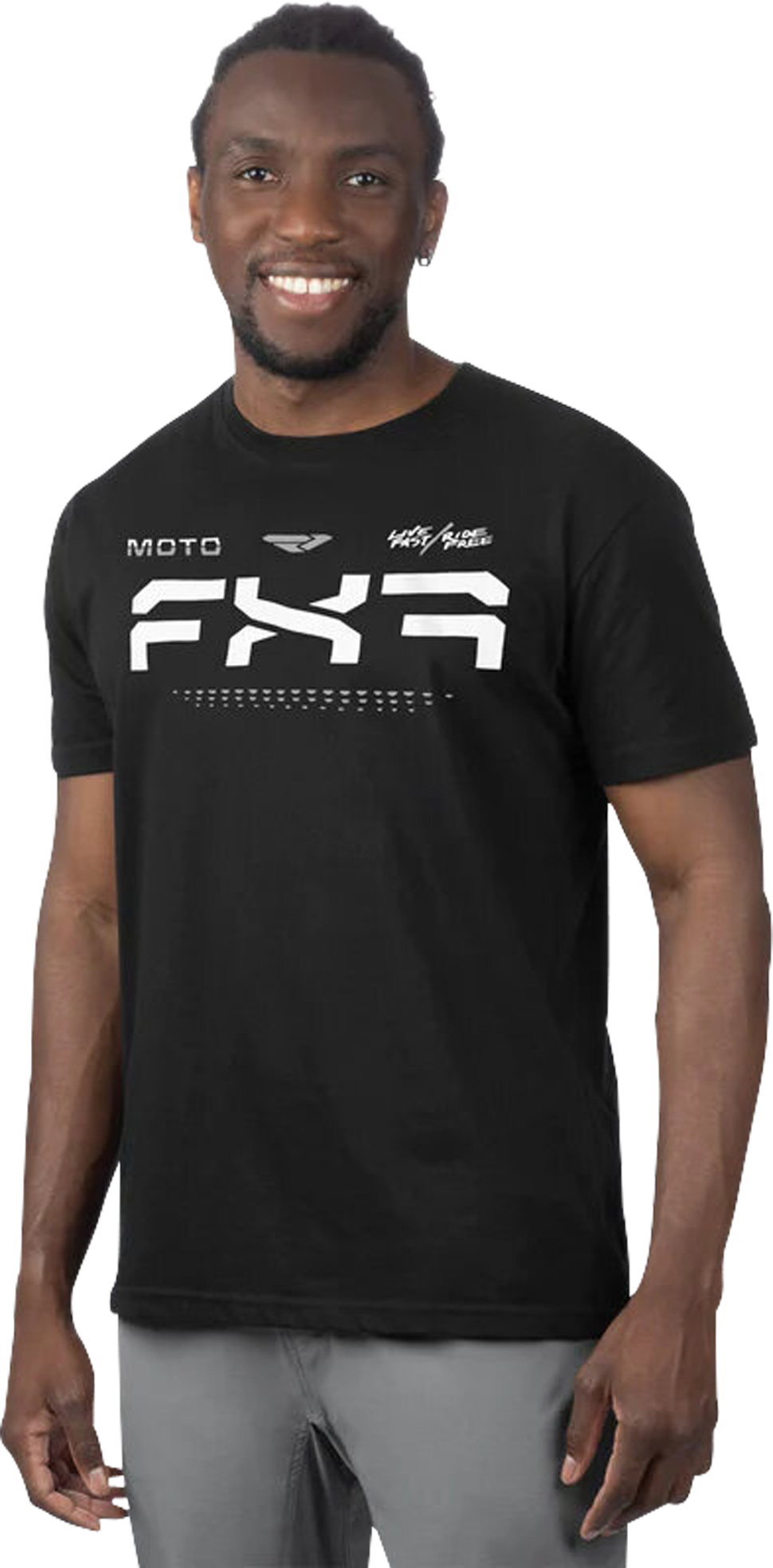 FXR T-Shirt  Premium Nero-Bianco