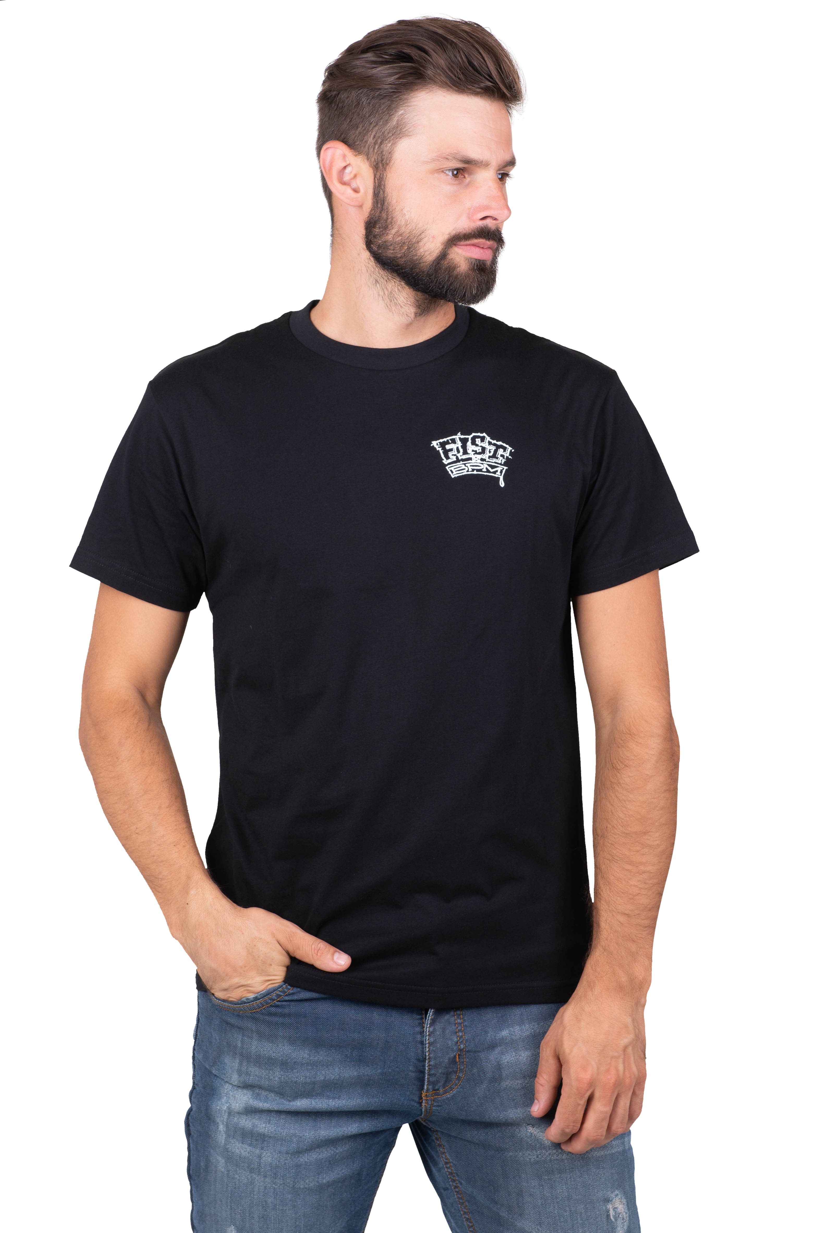 Fist T-Shirt  modello  X BPM in colore nero.