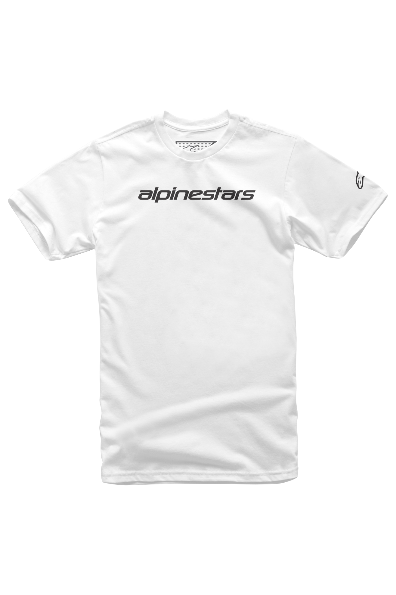 Alpinestars T-Shirt  Linear Wordmark Bianco-Nero