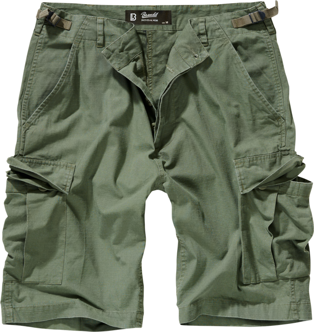 Brandit Pantaloncini  BDU Ripstop Oliva