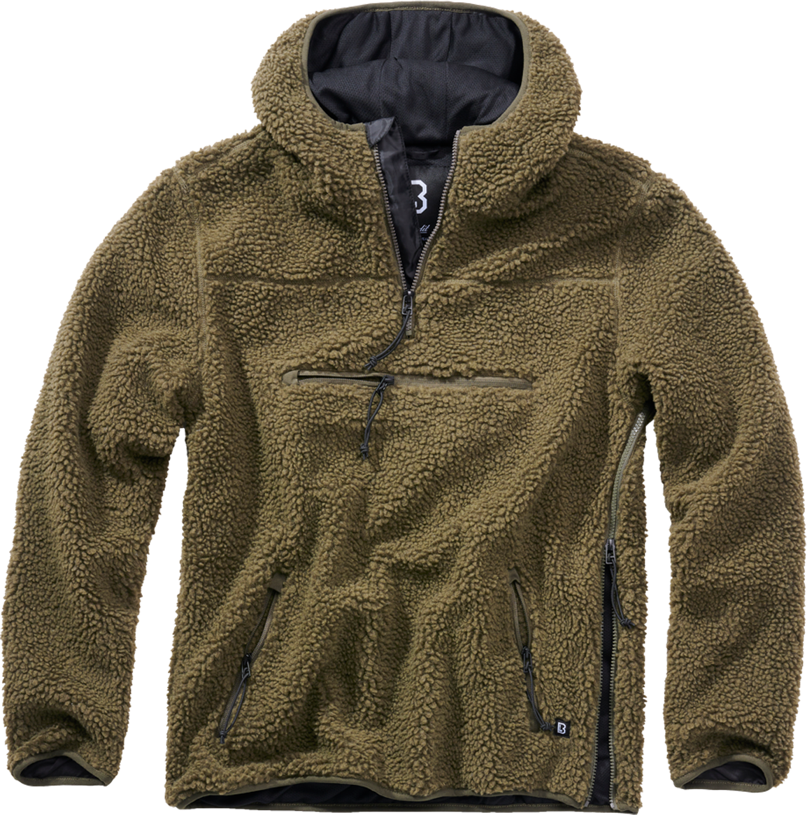 Brandit Giacca  Teddyfleece Worker Oliva