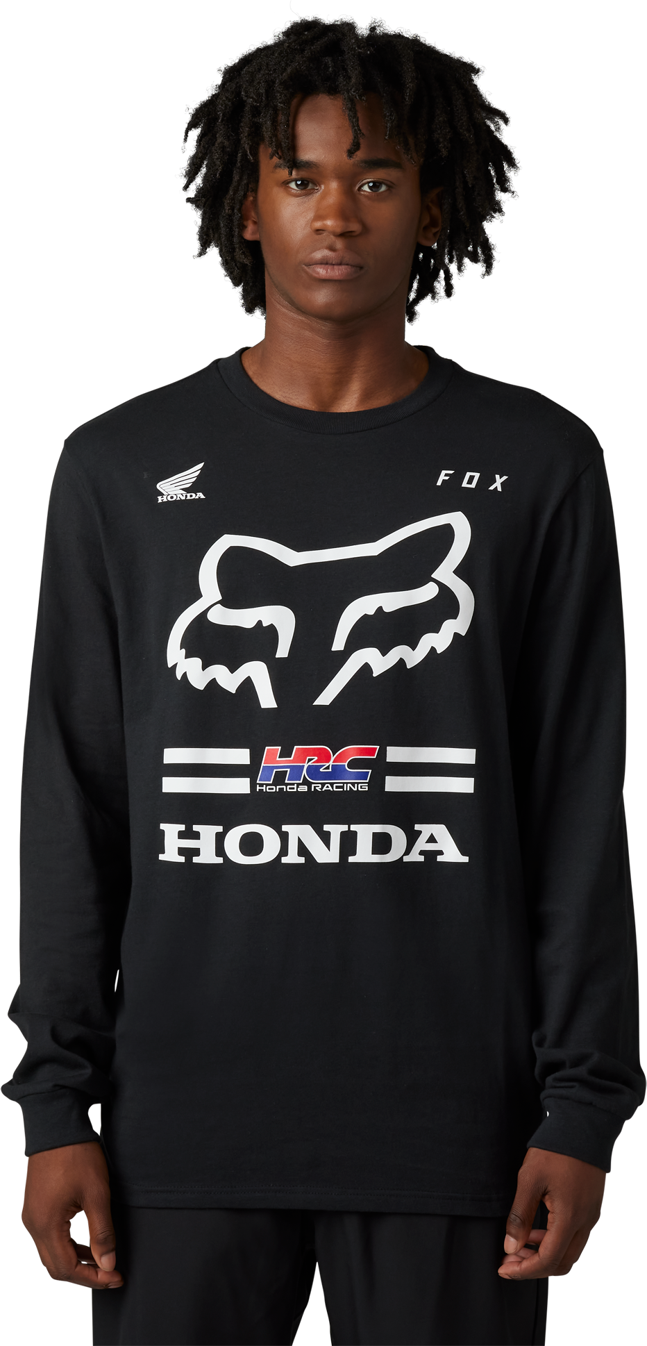 FOX T-Shirt  X Honda Nera